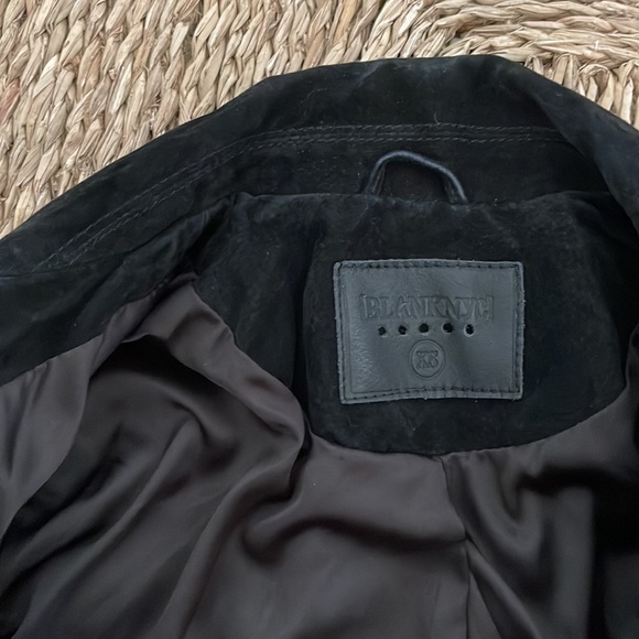 BlankNYC  suede moto jacket - Picture 3 of 4